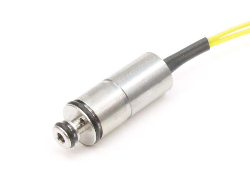 &Oslash;7,0mm Plattenanker Mikro-Magnetventil VA 304-715 0,3/0,4mm 24VDC, FPM