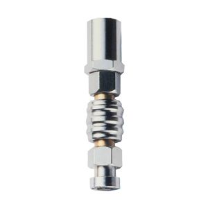 Bayonet-Verbinder mit Gummischlauchanschluss