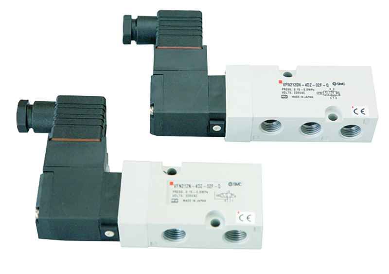 SMC Pneumatik - Vorgesteuertes 5/2-Wege-Elektromagnetventil [VFN]