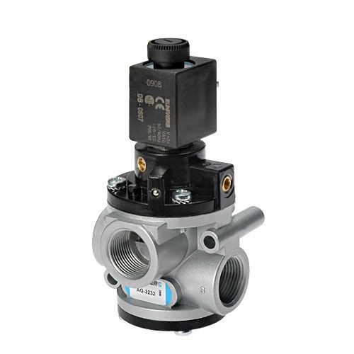 Univer - Magnetventil 3/2 NO für direktes Vakuum - Vakuum-Steuerhilfsluft G1/2