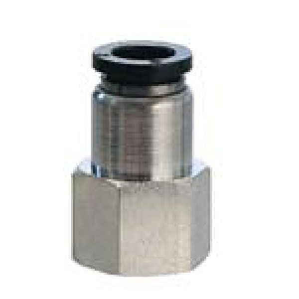 Univer - Steckverschraubung gerade, Innengewinde &Oslash; 6mm G1/4