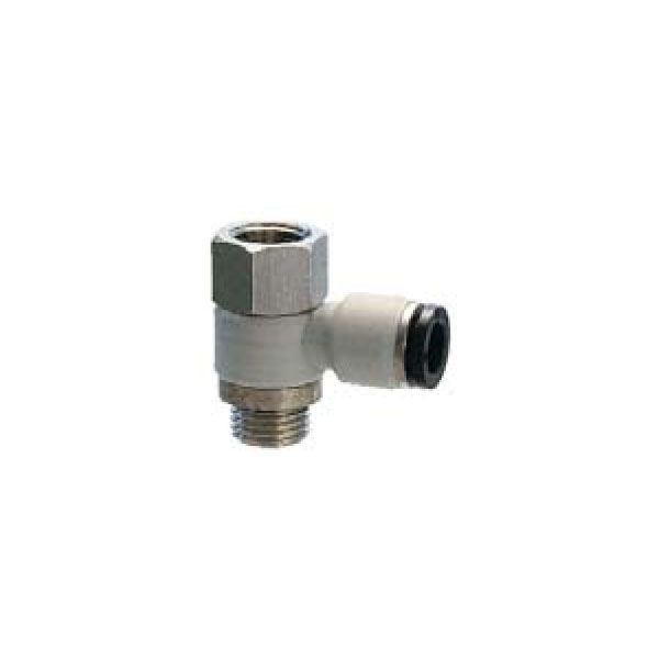 Univer - Steckverschraubung winklig, schwenkbar, Außen-/Innengewinde, zylindrisch &Oslash; 4mm G1/8