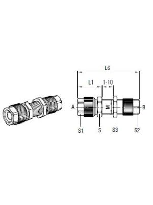 AVS-159M Gerader-Verbinder