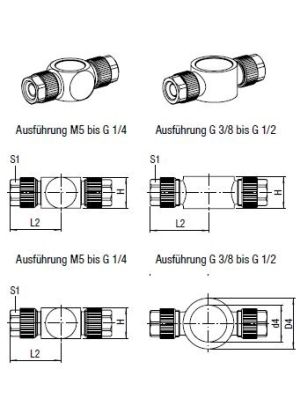 AVS-162M-S T-Schwenk-Verbinder