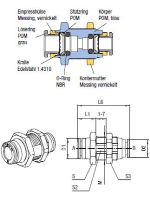 AVS-959P Verbinder