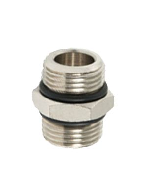 Doppelnippel mit BSPP-Gewinde, O-Ring