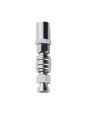 Bayonet-Verbinder mit Gummischlauchanschluss