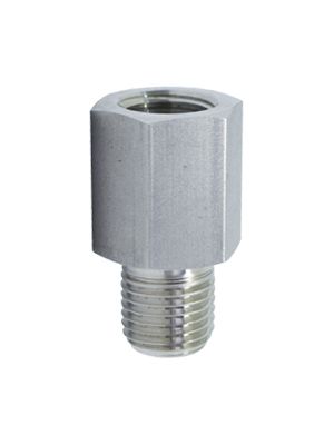 Adapter mit NPT-Innengewinde und BSPT-Außengewinde