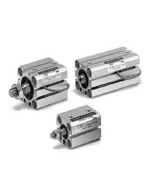 SMC Pneumatik - 10/11-C(D)QS, Kompakt-Zylinder, doppelt wirkend, Standard-Kolbenstange, Reinraumserie