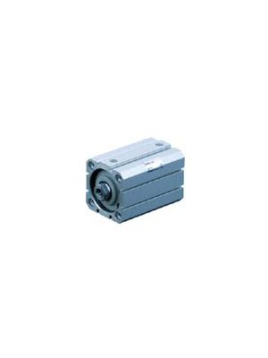 SMC Pneumatik - C(D)55-X1439, ISO-Kompaktzylinder (ISO21287), doppeltwirkend, einseitige Kolbenstange, Ausführung mit T-Nut für Signalgeber