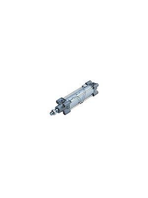 SMC Pneumatik - C96S(D), ISO-Zylinder 15552, doppeltwirkend, einseitige / durchgehende Kolbenstange mit pneumatische und elastische Dämpfung beidseitig