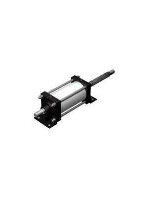 SMC Pneumatik - C(D)S1W*N, Druckluftzylinder, doppeltwirkend, durchgehende Kolbenstange (mit Schmierung)