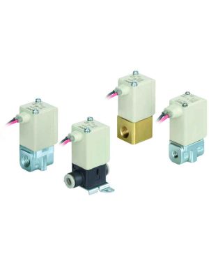 SMC Pneumatik - Kompaktes, direkt betätigtes 2/2-Wege-Elektromagnetventil [VDW]