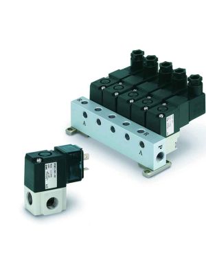 SMC Pneumatik - Direkt betätigtes 3/2-Wege-Elektromagnetventil [VT307]