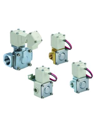 SMC Pneumatik - Vorgesteuertes 2/2-Wege-Elektromagnetventil [VXD]
