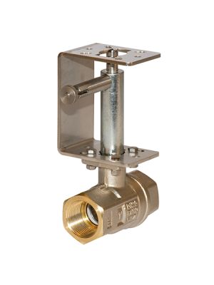 Comparato - Kugelhahn mit Abstandhalter und Handnotbetätigung aus Edelstahl für Diamant PRO Stellantrieb, Voller Durchgang, DN32, PN40, 1 1/4