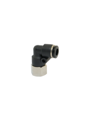 Schwenkbarer weiblicher L-Steckanschlussverbinder mit NPT Gewinde, vernickelt
