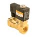 2-Wege Messing-Magnetventil, G 3/4, stromlos geschlossen, servogesteuert, 24VAC 