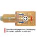 Leuchtende Leitungsdose Bauform B(I) 230V AC mit LED und Schutzbeschaltung - 3,0m PUR Kabel