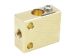 Montageblock Ø7mm für Mikroventile aus Aluminium - M5