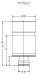 &Oslash;21,0mm Plattenanker Mikro-Magnetventil VA 204-105 4,0mm, 12VDC, EPDM