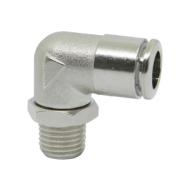 Push-In Steckanschlüsse Messing vernickelt